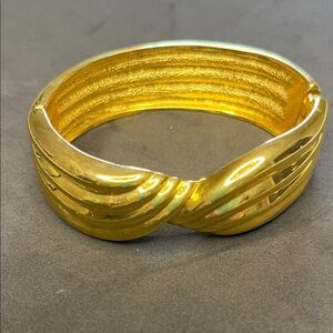 Twist Design Gold Bracelet for Women